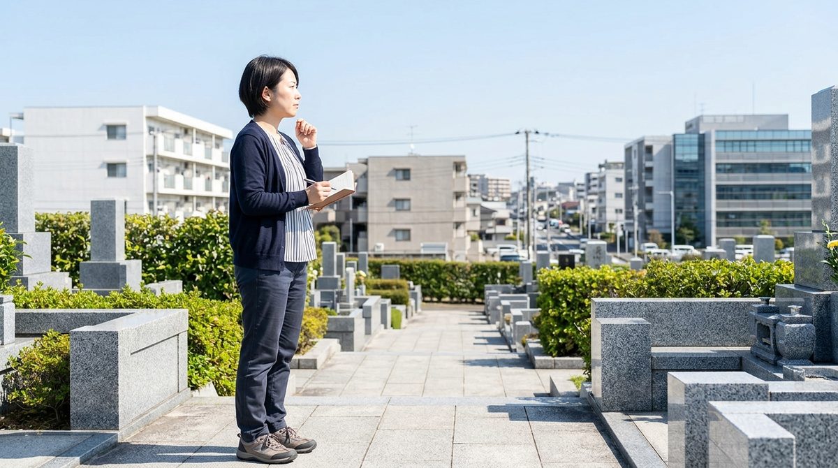 読者が実際に霊園を訪れた際の視点を共有し、選択の助けにする。